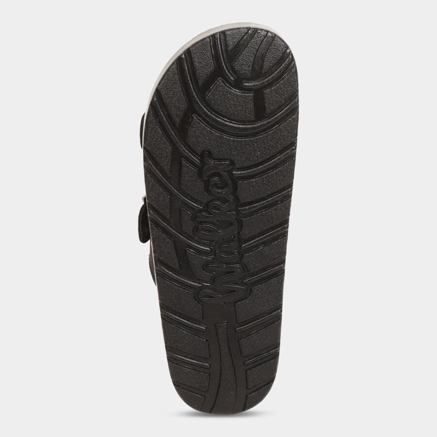 Mens Floater Sandals, काला, large image number null