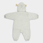 Infants Pastel Mint Green and Cream Hooded Casual Hipster Set, Light Green, small image number null