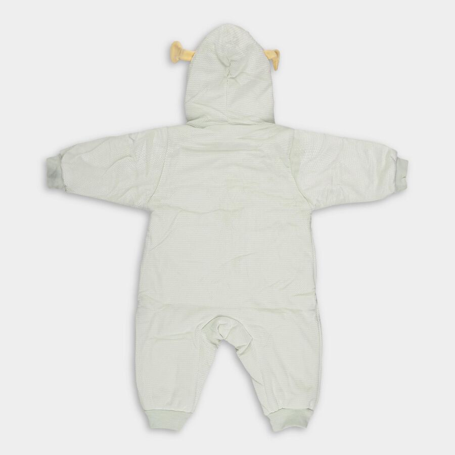 Infants Pastel Mint Green and Cream Hooded Casual Hipster Set, Light Green, large image number null