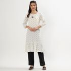 Ladies' Kurta, Off White, small image number null