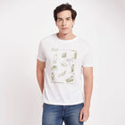 Round Neck T-Shirt, White, small image number null