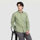 Men's Green Casual Shirt, Light Green, small