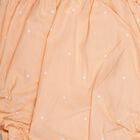 Infant Girls' 100% Cotton Frock , Peach, small image number null