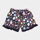 Infants Cotton Printed Half Pant, Navy Blue, small image number null