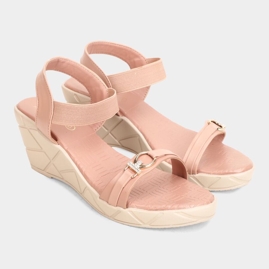 Ladies' Sandals, Peach, large image number null