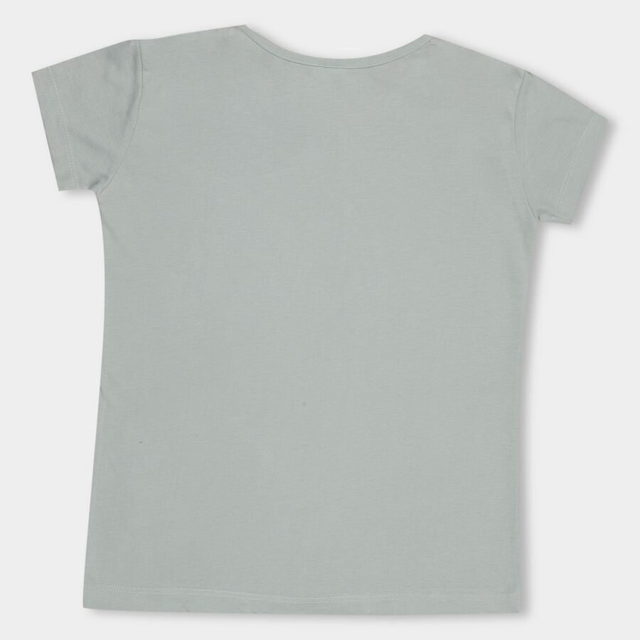 Girls' T-Shirt, Light Green, large image number null