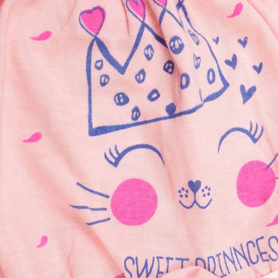 Infants Single Jersey Bloomer, Pink, large image number null