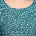 Ladies' Kurti , मध्यम नीला, small image number null
