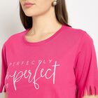 Ladies' Round Neck T-Shirt, Fuchsia, small image number null