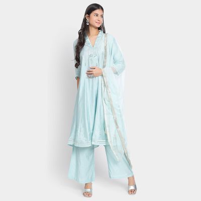 Ladies' Kurta Pyjama Set with Dupatta