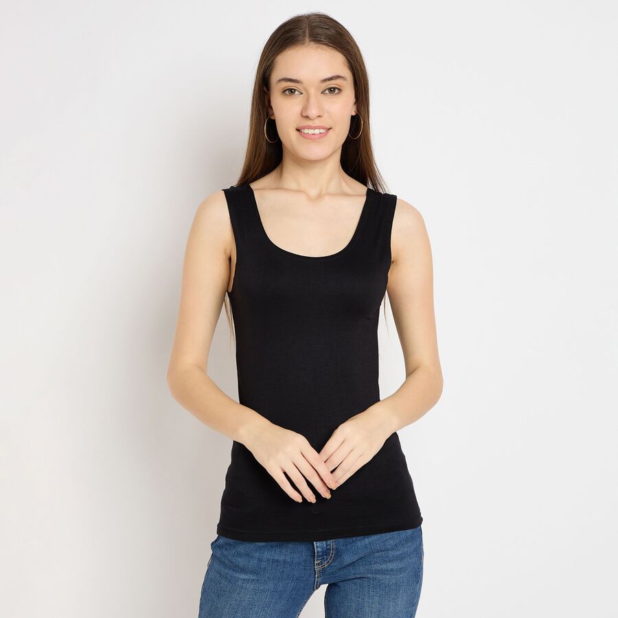 Ladies' Slips, काला, large image number null
