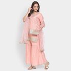 Ladies' Ethnic Set, गुलाबी, small image number null