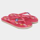 Women's Pink Flip-Flops Slippers, गुलाबी, small