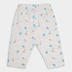 Infants' 100% Cotton Pyjama , Melange Light Grey, small image number null