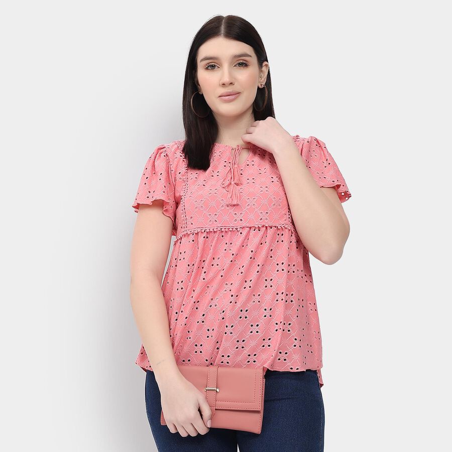 Ladies' Top , गुलाबी, large image number null