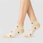 Women's Assorted Regular Fit Striped Novelty Pack of 3 Socks, Assorted, small