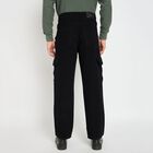 Men's 100% Cotton Jeans, Black, small image number null
