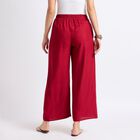 Ladies' Palazzos , Maroon, small image number null