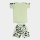 Boys' 100% Cotton Knit Baba Suit , Light Green, small image number null