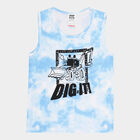 Boys All Over Print T-Shirt, Light Blue, small image number null