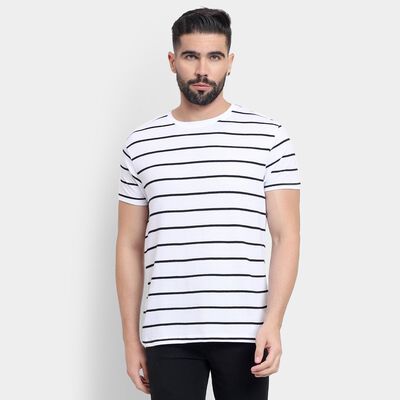 Men's Round Neck Half Sleeves T-Shirt