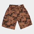 Boys Cotton Bermuda, भूरा, small image number null