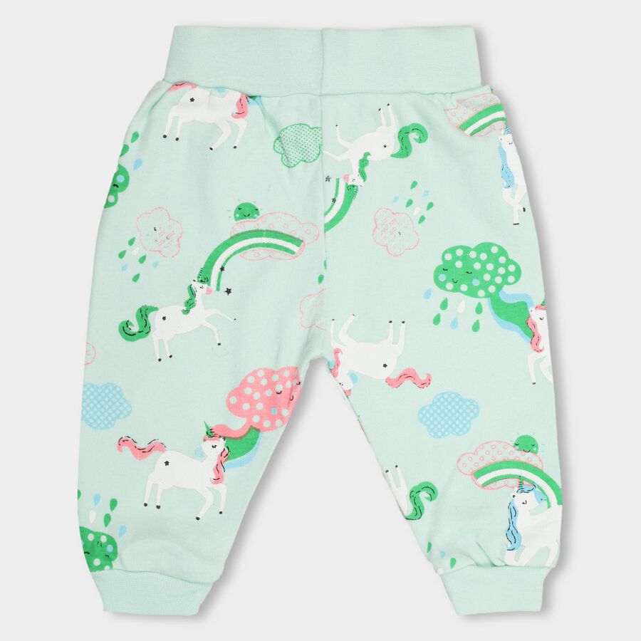 Infants' 100% Cotton Pyjama, हल्का हरा, large image number null