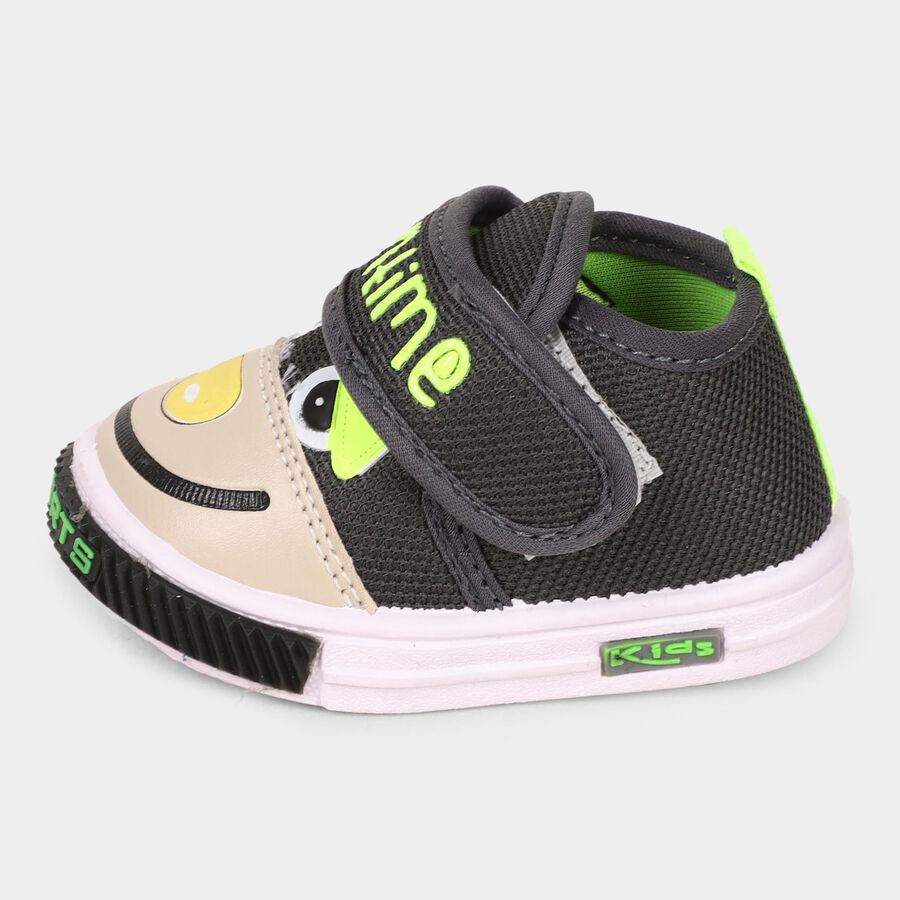 Boys' Slip-On Shoes, Grey, large image number null