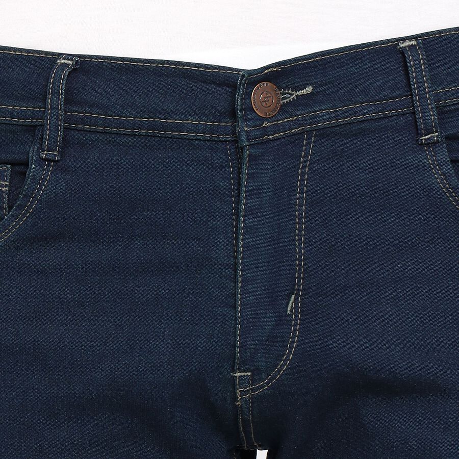 Men's Skinny Jeans , Dark Blue, large image number null