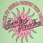 Girls' T-Shirt, हल्का हरा, small image number null