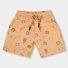 Boys' 100% Cotton Bermudas, Orange, small image number null