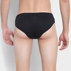 Men's 100% Cotton Briefs , काला, small