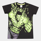 Boys Cotton T-Shirt, Black, small image number null