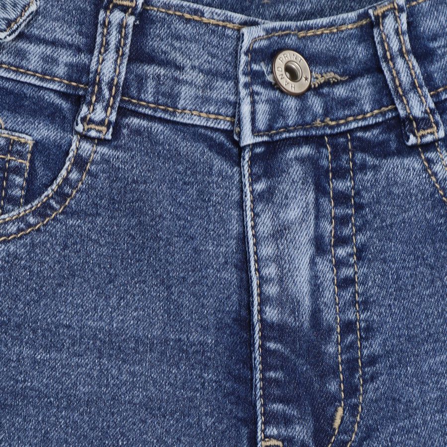 Girls' Jeans, Mid Blue, large image number null