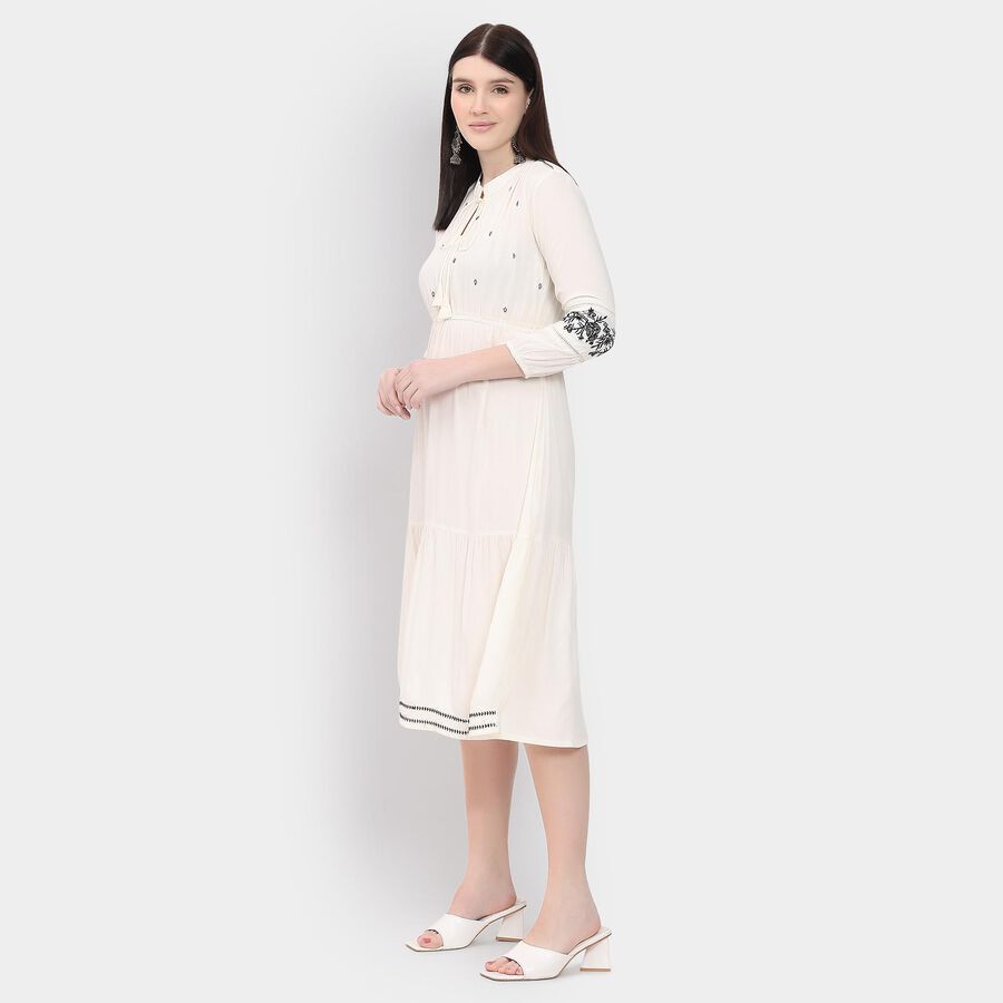 Ladies' Dress , White, large image number null