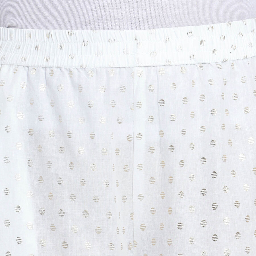 Printed Palazzo, Off White, large image number null