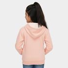 Girls' Sweatshirt, गुलाबी, small image number null