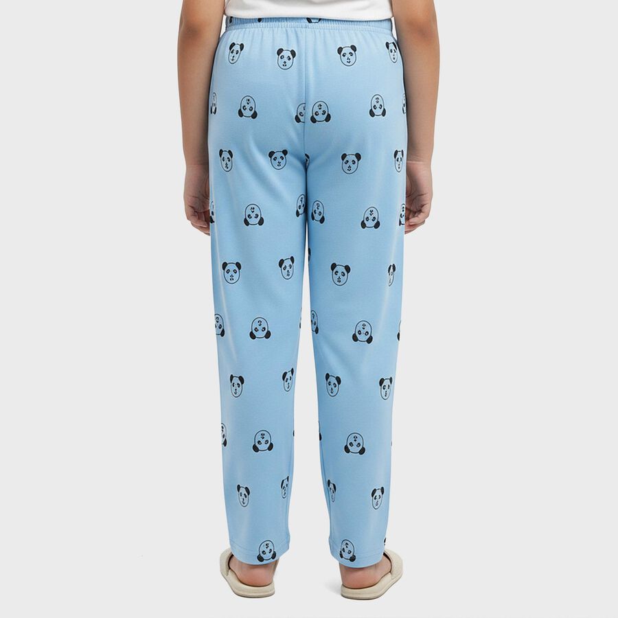 Girls' Pyjama, हल्का नीला, large