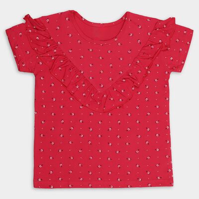 Girls' 100% Cotton T-Shirt