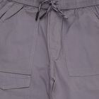 Boys Muted Steel Grey Regular Fit Jogger Trousers, Light Grey, small image number null