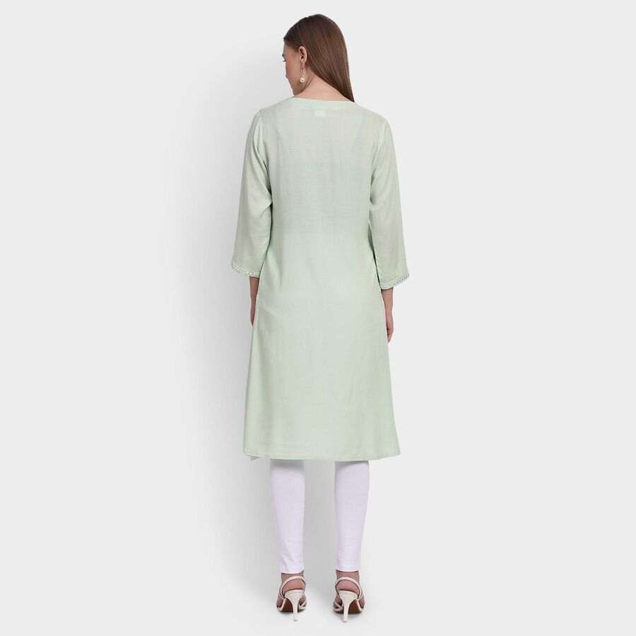 Ladies' Kurta , हल्का हरा, large image number null