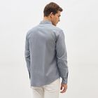 Men's Casual Shirt , Navy Blue, small image number null