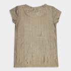 Girls' T-Shirt, Golden, small image number null