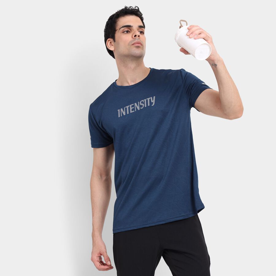 Men's Drifit T-Shirt , Dark Blue, large image number null