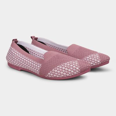 Women's Dusty Rose Pink Slip-On Casual Shoes