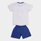 Infant Boys' 100% Cotton Baba Suit , रॉयल ब्लू, small