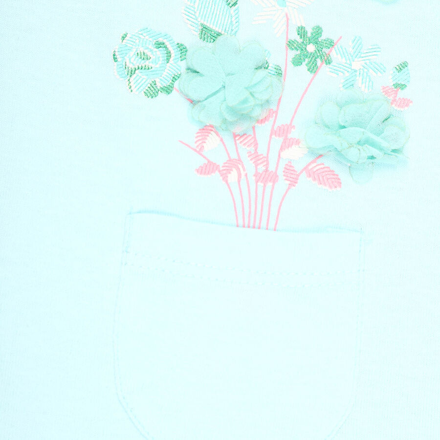 Infants Capri Set, Aqua, large image number null