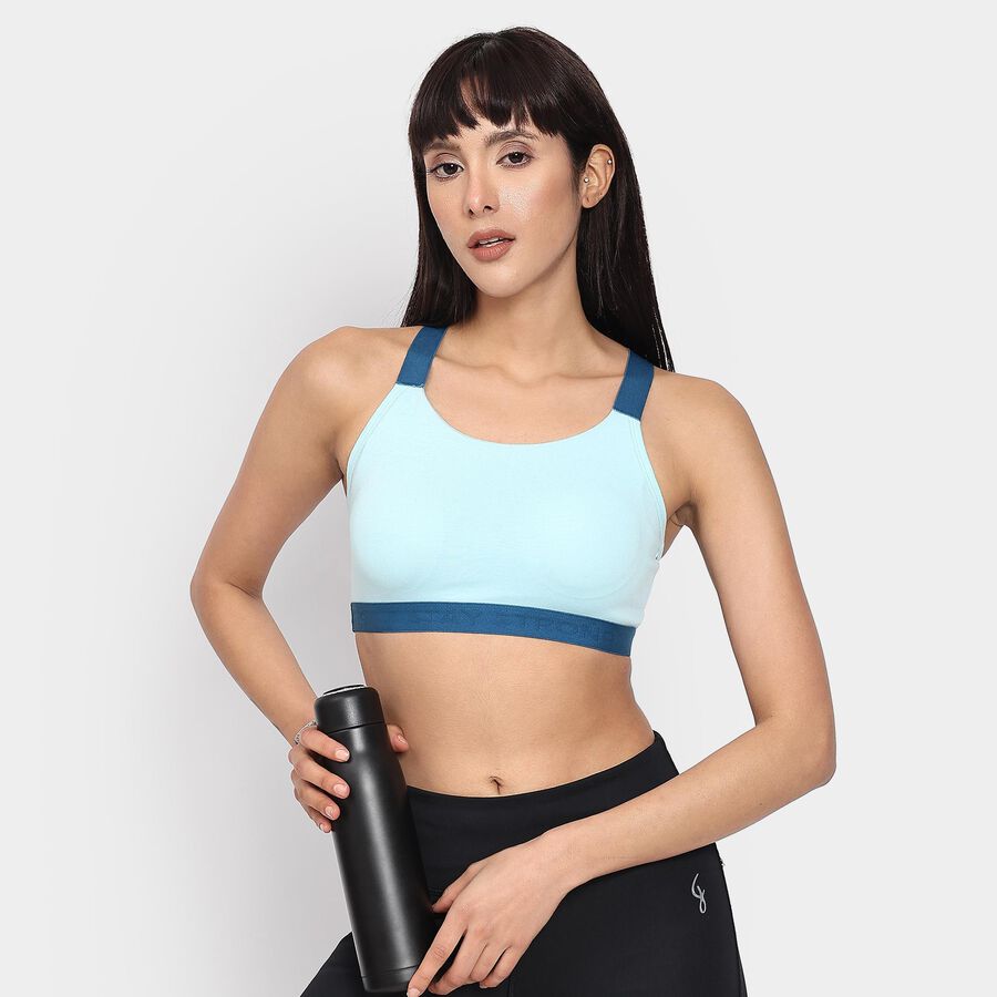 Ladies' Bra , Light Blue, large image number null