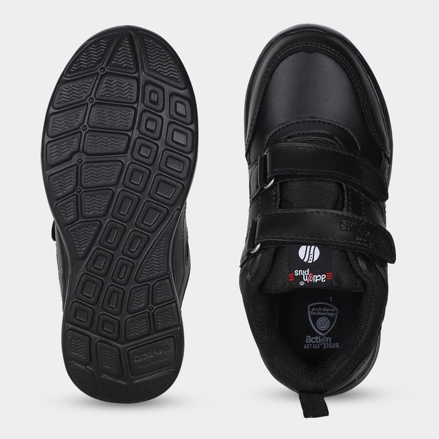 Boys' Shoes, काला, large