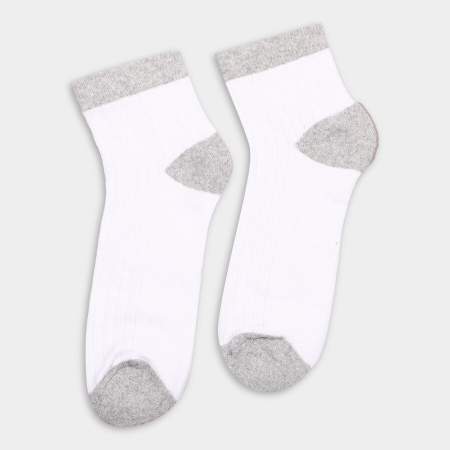Men's Socks (Pack of 3), नेवी ब्लू, large